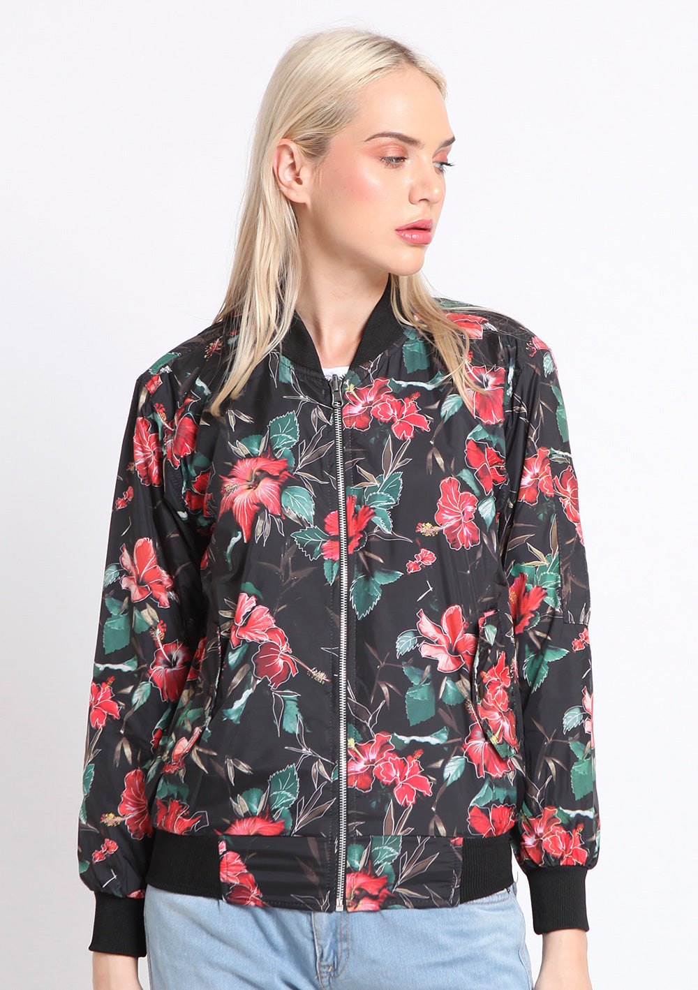 Flower bomber outlet jacket