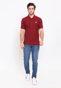 Dobe Polo Shirt Maroon