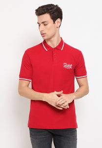 Red Ganbatte Polo