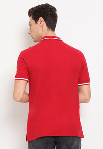 Red Ganbatte Polo