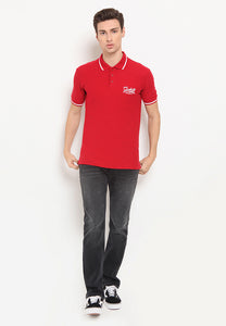 Red Ganbatte Polo